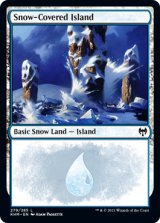 冠雪の島/Snow-Covered Island No.279 【英語版】 [KHM-土地C]