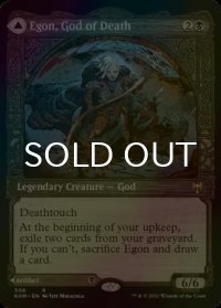 [FOIL] 死の神、イーガン/Egon, God of Death (ショーケース版) 【英語版】 [KHM-黒R]