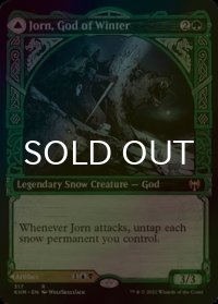 [FOIL] 冬の神、ヨーン/Jorn, God of Winter (ショーケース版) 【英語版】 [KHM-緑R]