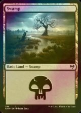 [FOIL] 沼/Swamp No.396 【英語版】 [KHM-土地C]