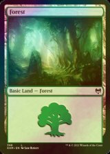 [FOIL] 森/Forest No.398 【英語版】 [KHM-土地C]