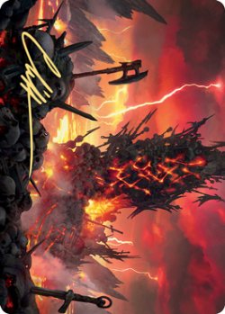 画像1: イマースタームの髑髏塚/Immersturm Skullcairn No.071 (箔押し版) 【日本語版】 [KHM-アート]