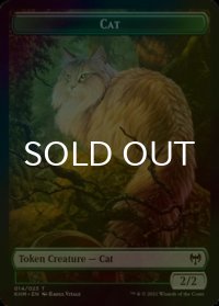 [FOIL] 猫/CAT 【英語版】 [KHM-トークン]