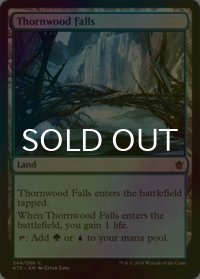 [FOIL] 茨森の滝/Thornwood Falls 【英語版】 [KTK-土地C]