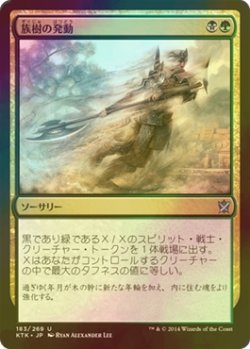 画像1: [FOIL] 族樹の発動/Kin-Tree Invocation 【日本語版】 [KTK-金U]