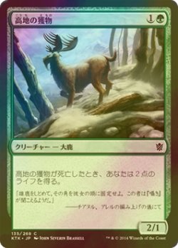 画像1: [FOIL] 高地の獲物/Highland Game 【日本語版】 [KTK-緑C]