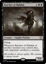 マラキールの解体者/Butcher of Malakir 【英語版】 [LCC-黒R]