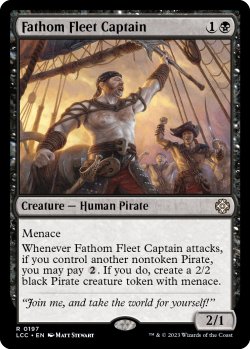 画像1: 深海艦隊の船長/Fathom Fleet Captain 【英語版】 [LCC-黒R]