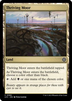 画像1: 興隆する湿地帯/Thriving Moor 【英語版】 [LCC-土地C]