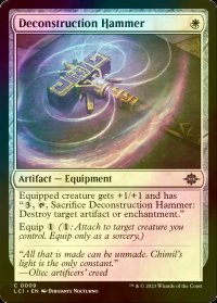 [FOIL] 解体ハンマー/Deconstruction Hammer 【英語版】 [LCI-白C]