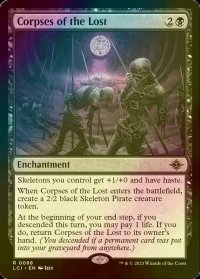 [FOIL] 迷いし者の骸/Corpses of the Lost 【英語版】 [LCI-黒R]