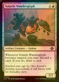 [FOIL] 怒りっぽい歩く彫像/Volatile Wanderglyph 【英語版】 [LCI-赤C]