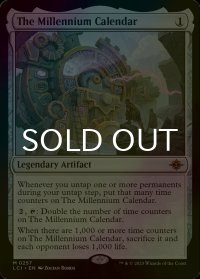 [FOIL] 千年暦/The Millennium Calendar (海外産ブースター版) 【英語版】 [LCI-灰MR]