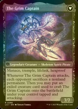 画像2: [FOIL] 不気味な船長の玉座/Throne of the Grim Captain 【英語版】 [LCI-灰R]