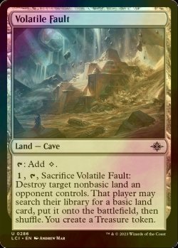 画像1: [FOIL] 不安定な断層/Volatile Fault 【英語版】 [LCI-土地U]