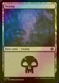 [FOIL] 沼/Swamp No.397 【英語版】 [LCI-土地C]