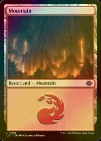 [FOIL] 山/Mountain No.399 【英語版】 [LCI-土地C]