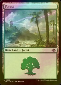 [FOIL] 森/Forest No.402 【英語版】 [LCI-土地C]