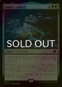 [FOIL] 髑髏胞子の結節点/The Skullspore Nexus (海外産ブースター版) 【日本語版】 [LCI-緑MR]