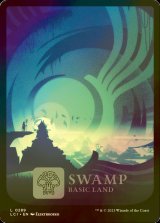 [FOIL] 沼/Swamp No.289 (全面アート版) 【英語版】 [LCI-土地C]