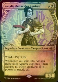 [FOIL] アマリア・べナヴィデス・アギーレ/Amalia Benavides Aguirre (ショーケース・海外産ブースター版) 【英語版】 [LCI-金R]