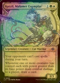 [FOIL] マラメトの模範、クチル/Kutzil, Malamet Exemplar (ショーケース版) 【英語版】 [LCI-金U]