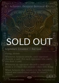 [FOIL] 最深の裏切り、アクロゾズ/Aclazotz, Deepest Betrayal (ショーケース・海外産ブースター版) 【英語版】 [LCI-黒MR]