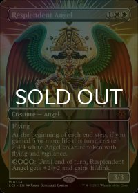 [FOIL] 輝かしい天使/Resplendent Angel (全面アート・海外産ブースター版) 【英語版】 [LCI-白MR]