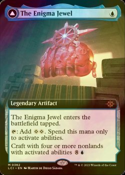 画像1: [FOIL] 奇怪な宝石/The Enigma Jewel (拡張アート版) 【英語版】 [LCI-青MR]