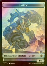 [FOIL] ゴーレム/GOLEM 【英語版】 [LCI-トークン]