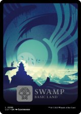 沼/Swamp No.289 (全面アート版) 【英語版】 [LCI-土地C]