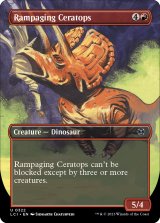 暴走するケラトプス/Rampaging Ceratops (全面アート版) 【英語版】 [LCI-赤U]
