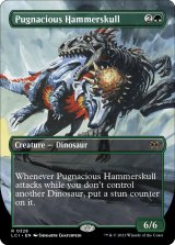 好戦的な槌頭/Pugnacious Hammerskull (全面アート版) 【英語版】 [LCI-緑R]