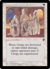 Clergy of the Holy Nimbus 【英語版】 [LEG-白C]