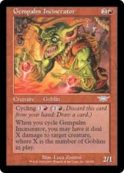 画像1: 宝石の手の焼却者/Gempalm Incinerator (LGN/赤U/英/通常/NM) ※詳細要確認