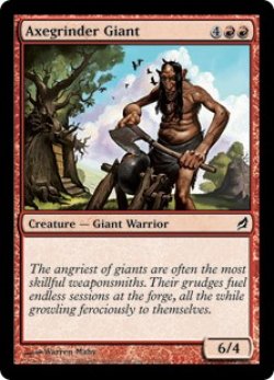 画像1: 斧研ぎの巨人/Axegrinder Giant 【英語版】 [LRW-赤C]