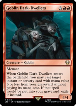 画像1: ゴブリンの闇住まい/Goblin Dark-Dwellers 【英語版】 [LTC-赤R]