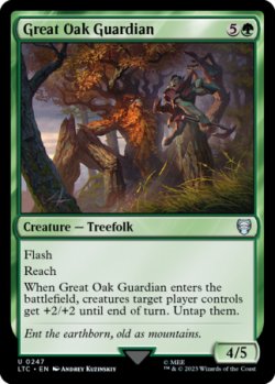画像1: 大樫の守護者/Great Oak Guardian 【英語版】 [LTC-緑U]