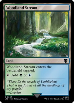 画像1: 森林地の小川/Woodland Stream 【英語版】 [LTC-土地C]
