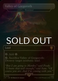 [FOIL] ゴルゴロスの谷/Valley of Gorgoroth (海外産ブースター版) 【英語版】 [LTC-土地MR]