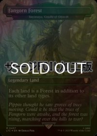 [FOIL] ファンゴルンの森/Fangorn Forest (サージ仕様) 【英語版】 [LTC-土地MR]