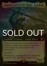 [FOIL] 指輪の王、サウロン/Sauron, Lord of the Rings (拡張アート版) 【英語版】 [LTC-金MR]