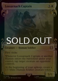 [FOIL] ロッサールナハの隊長/Lossarnach Captain (ショーケース版) 【英語版】 [LTC-白R]