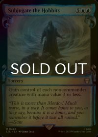 [FOIL] ホビットの隷属/Subjugate the Hobbits (ショーケース版) 【英語版】 [LTC-青R]