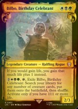 [FOIL] 誕生日の主賓、ビルボ/Bilbo, Birthday Celebrant (ショーケース版) 【英語版】 [LTC-金R]