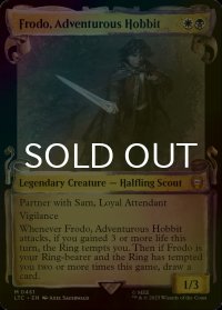 [FOIL] 冒険好きなホビット、フロド/Frodo, Adventurous Hobbit (ショーケース版) 【英語版】 [LTC-金MR]