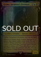 [FOIL] サルマンの下僕、グリマ/Grima, Saruman's Footman (ショーケース版) 【英語版】 [LTC-金R]