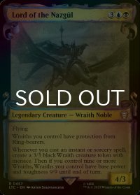 [FOIL] ナズグルの首領/Lord of the Nazgul (ショーケース版) 【英語版】 [LTC-金R]