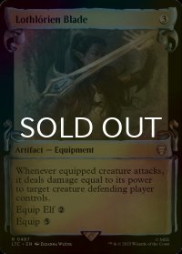 [FOIL] ロスロリアンの刃/Lothlorien Blade (ショーケース版) 【英語版】 [LTC-灰R]