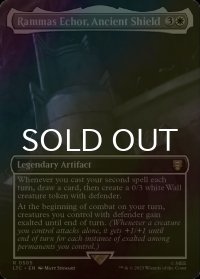 [FOIL] Rammas Echor, Ancient Shield No.505 (全面アート版) 【英語版】 [LTC-白R]